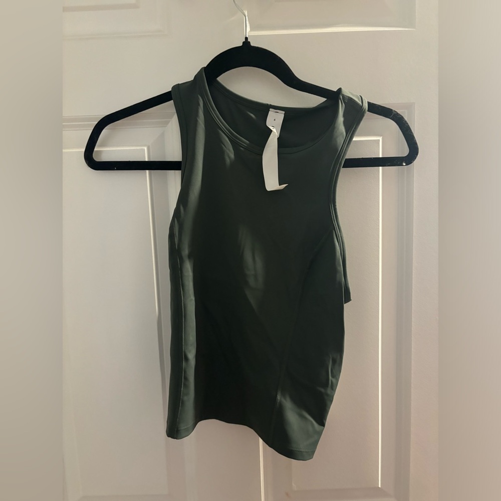 Lululemon Nulux racerback cropped run tank